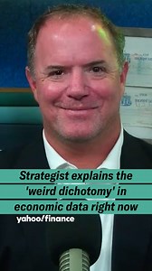 There is a "weird dichotomy" in economic data right now. What does that mean? 🤔 Listen to the full episode of Trader Talk here: https://yahoo.trib.al/dkUqylq | Yahoo Finance