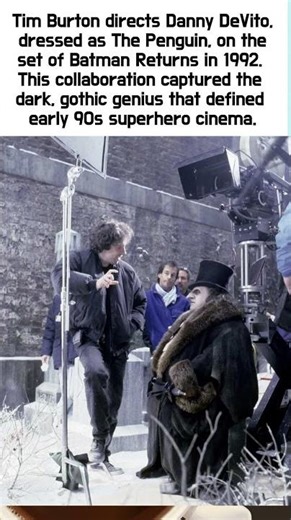 Dark Genius: Tim Burton Directs The Penguin on Batman Returns Set (1992)