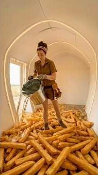 Turning a Giant Potato Into a Tiny House 🥔🏡