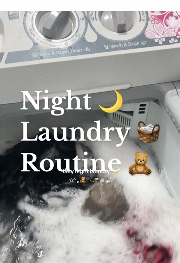 Lazy Night Laundry Routine for Relaxing Evenings