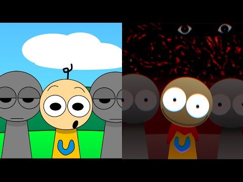 Incredibox Sprunki Pyramixed Upin | Happy vs Horror Version