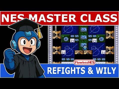Mega Man 2 Master Class: Boss Refights & Final Wily (Part 10) — No Damage Guide