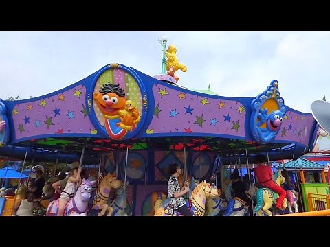 Sesame Place - Sunny Day Carousel ‪@SesameStreet‬