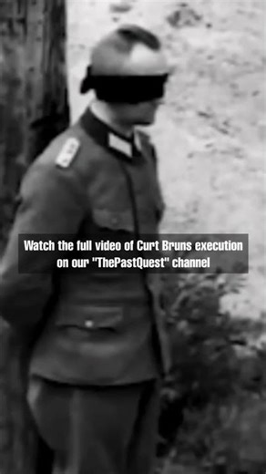 Last moments before execution of Curt Bruns by fir