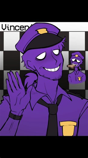 Aali S on Instagram: "lazy toast addict doodle to get my mind off things btw friends my notifications are off jsyk - - - #fnaffanart #fnafvincent #ibispaintx #speedpaints #fnaf2movie #vincent #williamaftonfnaf #purpleguyfnaf #fnafart