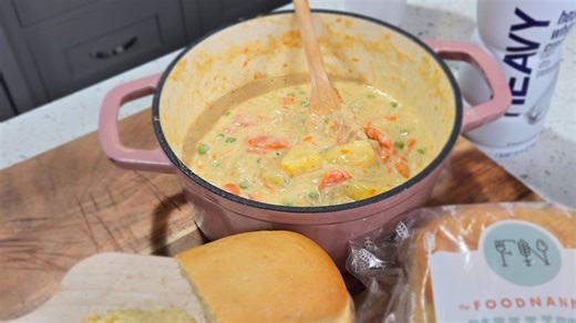 Cooking with The Food Nanny - Creamy Chicken Soup