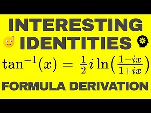 Deriving the complex definition for arctan