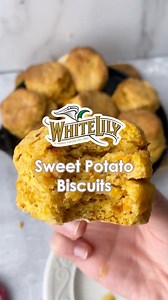 If you have never had sweet potato biscuits, now is your time to try it!👏 | White Lily Baking