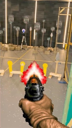 Doom Guy shoots Action Air IPSC