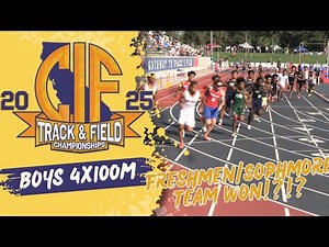 2025 TF - CIF State Meet - Boys 4x100M Relay Championship
