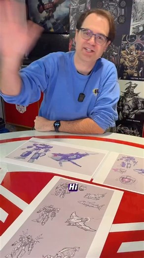 Let’s deep dive into Shockwave’s new humpback whale alt mode design with product designer, Evan. | TRANSFORMERS