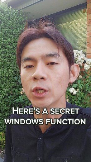 Secret Windows function I bet you didn't know! #windowstips #computertips #pctips