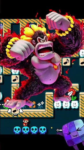 Donkey Kong Boss Theme Music in Super Mario Maker 2 🎺
