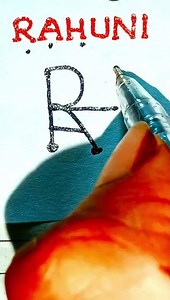 rahuni logo design #love #shortvideo #art