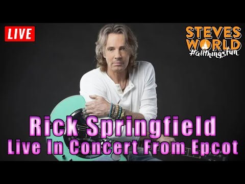 🔴 LIVE: Rick Springfield at Epcot | Walt Disney World Live Stream 4-13-26