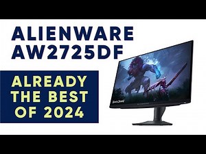 We already have the best monitor of 2024 || Alienware AW2725DF Quick Review
