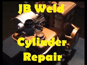 JB Weld Scored cylinder repair PART 2 - DID IT WORK?