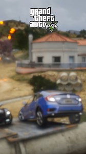 Civic Handled That Turn Like A Pro! 😱🔥 High-end Luxury Private Jet Charter ✈️ #gtav #fivem #gtarp #civic #fastandfurious | DriF Ter