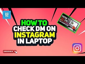 How to Check DM on Instagram in Laptop 2025