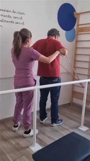 Así se ve una sesión de fisioterapia ✨