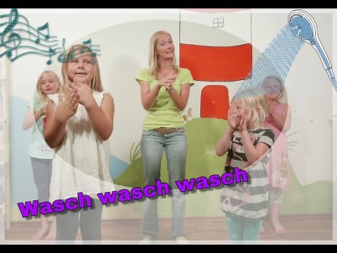 Hände waschen muss ein jedes Kind