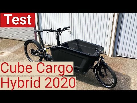 Lastenrad-Test: So fährt sich das neue Cube Cargo Hybrid 2020