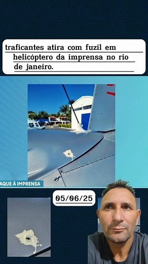 190K views · 5.2K reactions | Bandidos. atiram no helicóptero da rede Record. | LUIZ CARLOS OFC PR | Facebook