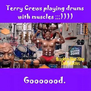 40K views · 407 reactions | Terry Crews playing drums with muscles...full version | Brooklyn Noine Noine Memes | Facebook
