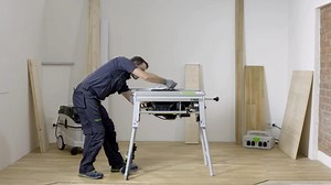 Festool-CS 70台锯 快速安装使用教学之六——锯片更换\n