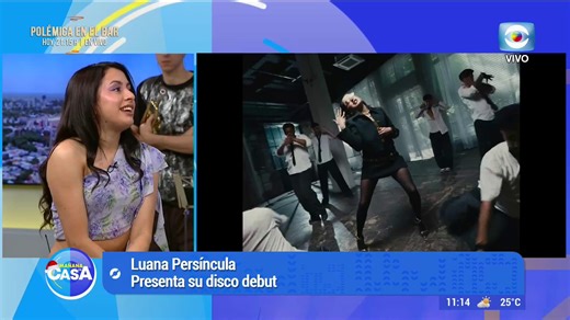 ¡Luana reveló en #LaMañanaEnCasa cuál es el significado detrás de su proyecto musical 'ICÓNICA'! 💁📺🎶 | Canal 10 Uruguay