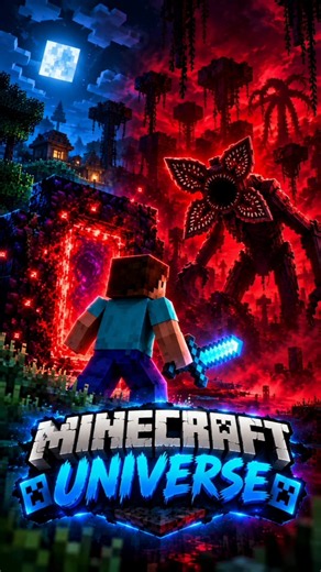 😱 Steve Entered the Upside Down… | Minecraft x Stranger Things