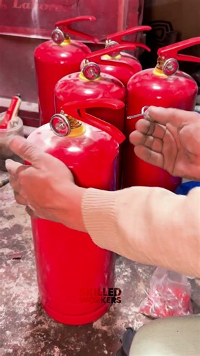 Fire Extinguisher Refilling Process!
