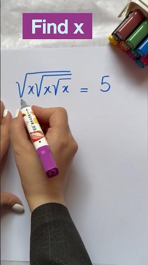 Can you find x in this fun little Math problem? #math #satmath