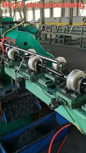 #Bright steel processing，turned, ground and polished steel