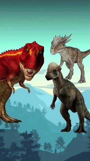 terry trex (dinosaur king) vs all Jurassic dinosaurs #jurassicworld