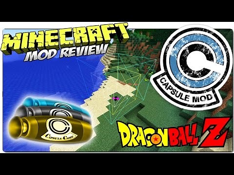 CAPSULE MOD MINECRAFT 1.8 ESPAÑOL | Capsulas de Dragon Ball Z | MINECRAFT MODS