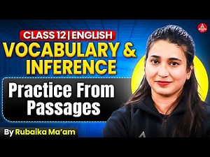 Class 12 English | Vocabulary and Inference Practice from Passages | For Board Exam 2026