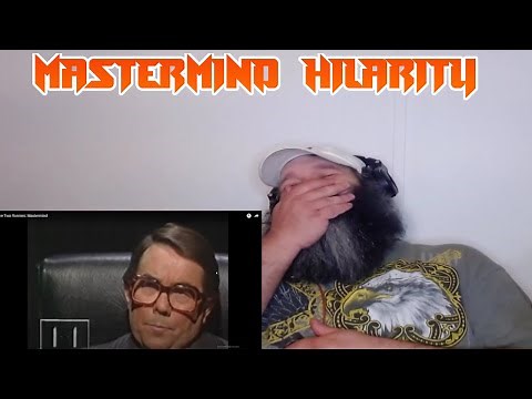 American Reacts to The Two Ronnies: Mastermind