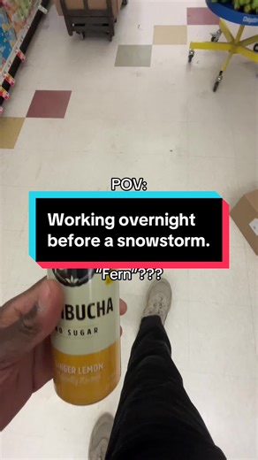 Working a overnight stocking shift a day before a storm is kinda crazy I’m gonna be honest here💯🫩 #9to5 #9to5life #overnightstocking #winterstormfern #winterstorm