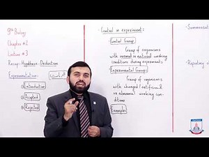 Class 9 - Biology - Chapter 2 - Lecture 3 - Experimentation - Allied Schools
