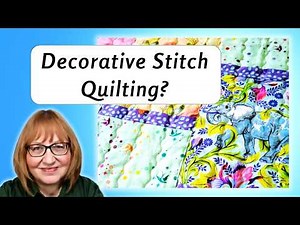 This Built-In Stitch Is AMAZING for Machine Quilting!