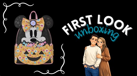 Watch Exploring a new Minnie Mouse pumpkin backpack! on Amazon Live