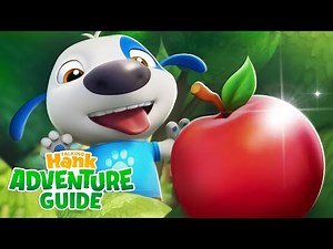 How To Find Food 🍌🥥 Talking Hank's Adventure Guide | Cartoons for Kids