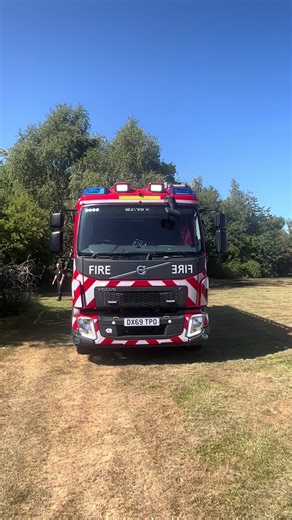 Rosenbauer Volvo FL P at Grass Fires