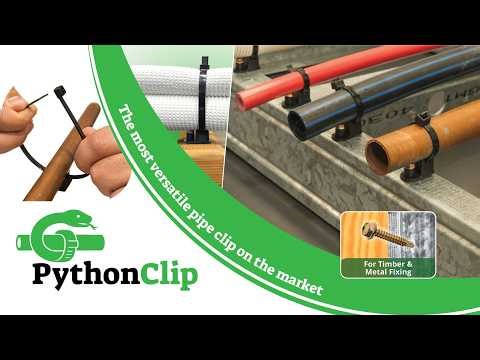 Python Clips – The most versatile pipe clip on the market