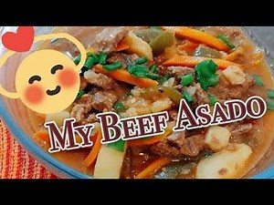 How I Cook My Beef Asado