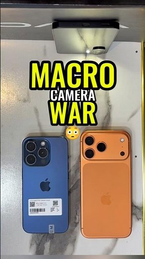 Macro Camera Test 😳 iPhone 17 Pro Max vs iPhone 15 Pro