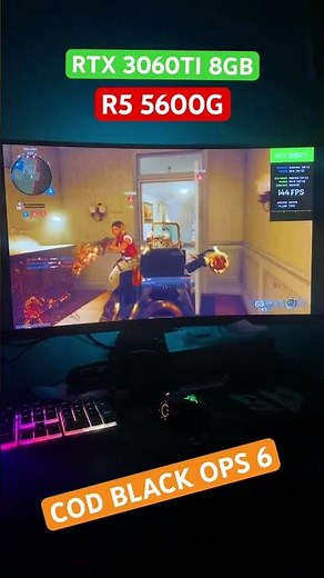 Call of Duty: Black Ops 6 | RTX 3060 Ti + Ryzen 5 5600G | 1080p