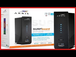 ARRIS SURFboard SBG7600AC2 DOCSIS 3.0 Cable Modem & AC2350 Wi-Fi Router | Approved for Comcast