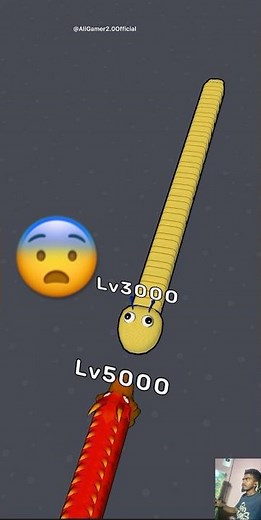 😱 Tangled Worms Clash Snake! io - MAX LEVEL! 3000 Lv Epic Snake. Gameplay!#ksgamer2.0 #gamesgames